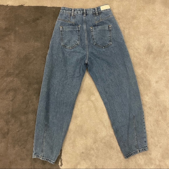 ZARA BALLOON JEANS - Picture 2 of 4